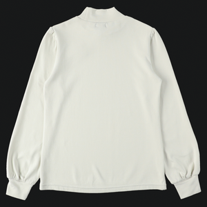 【9월 9일 이후 출하】 balloon sleeve mock neck(풍선 슬리브 모크 넥)