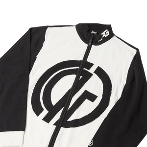 【9월 9일 이후 출하】 Full Zipup Logo Motif Knit Blouzon(로고 모티프 니트 블루존) | MENS