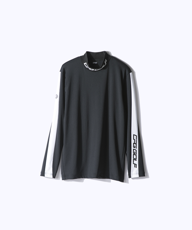 【9월 9일 이후 출하】 Bear smooth high neck shirt(베어 스무스 하이넥 셔츠)