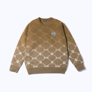 【9월 9일 이후 출하】 gradient logo sweater(그라데이션 로고 스웨터)