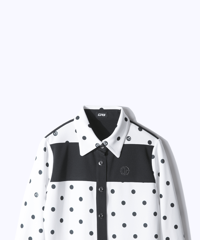 【9月9日以降出荷】 dot print dress（ドットプリントワンピース）