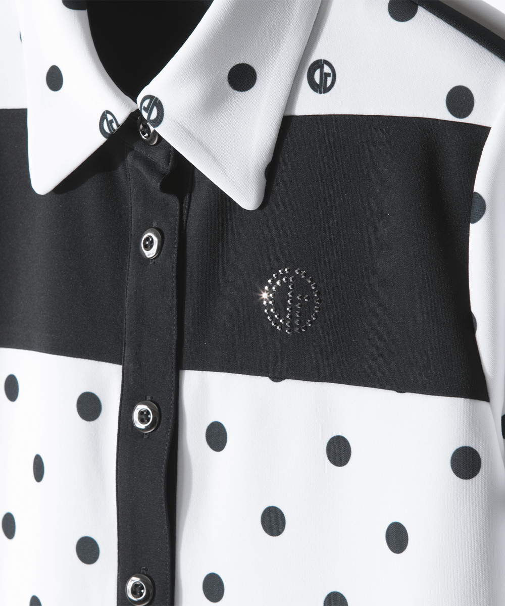 【9月9日以降出荷】 dot print dress（ドットプリントワンピース）