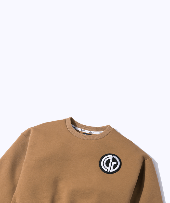 【9월 9일 이후 출하】 Light cardboard short length pullover(라이트 골판지 쇼트 길이 풀오버)