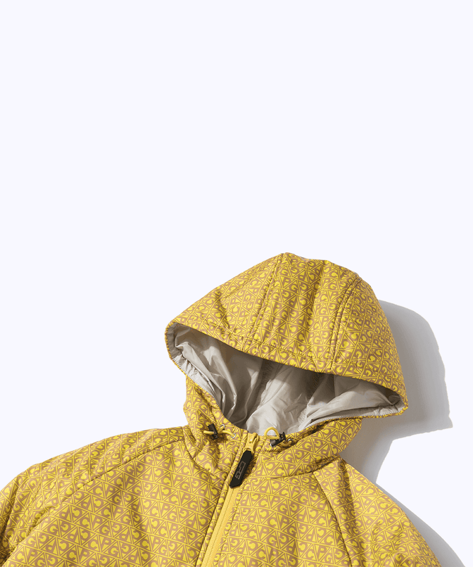 Geometric pattern function batting blouson（ジオメトリック柄機能中綿ブルゾン）