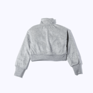 Shaggy touch short length pullover（シャギータッチショート丈プルオーヴァー）