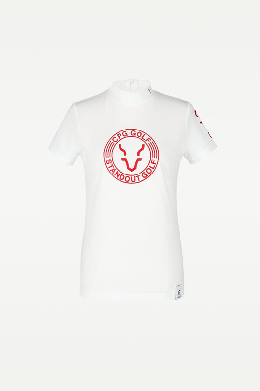 ジオメトリックプリントショートパンツ（BK/WH）