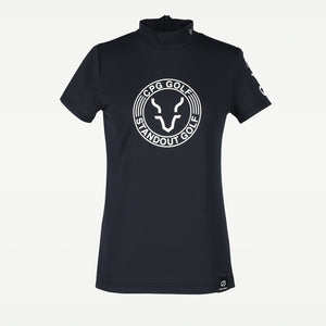 ジオメトリックプリントショートパンツ（BK/WH）