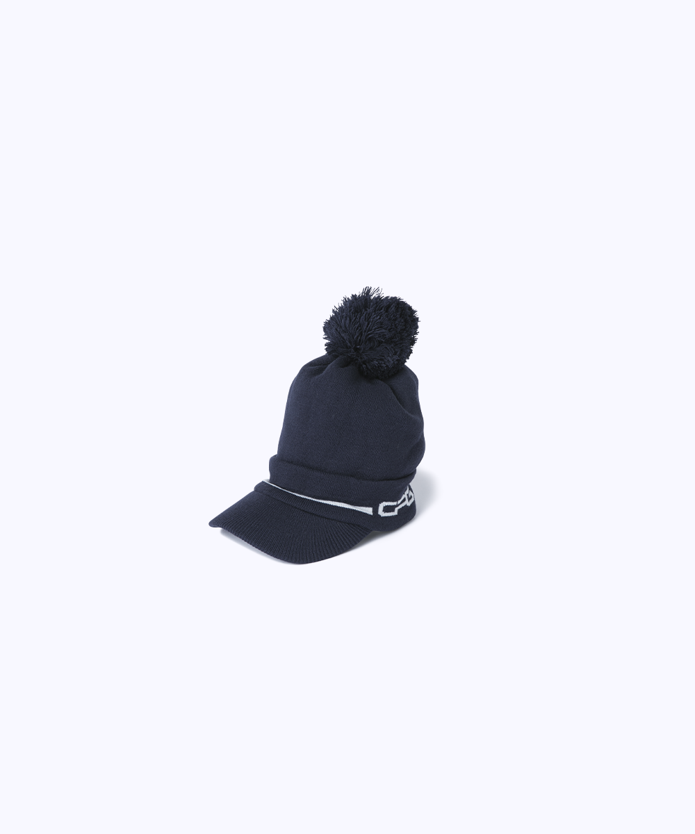 CAP BEANIE WITH POMPOM（キャップビーニー WITH POMPOM）