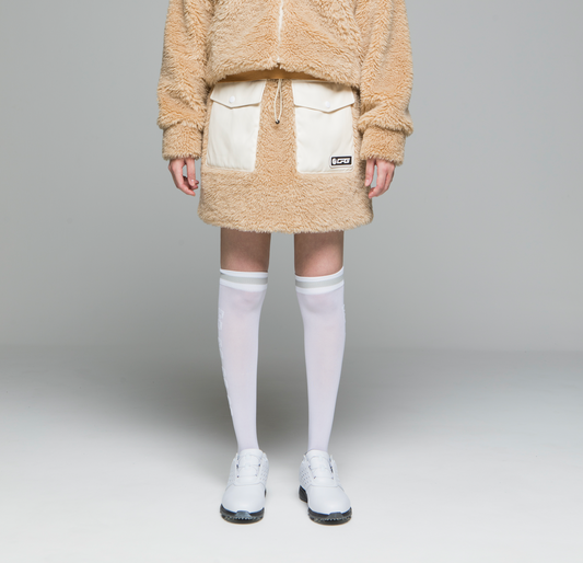 【9월 9일 이후 출하】 faux fur skirt(가짜 퍼스커트)