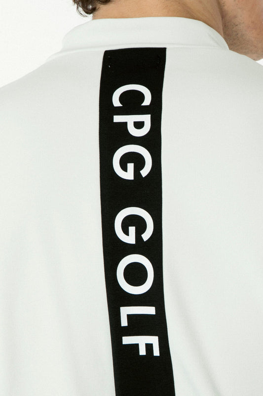 モックネックショートスリーブ  CPGゴルフ メンズ 半袖 Tシャツ ゴルフウェア