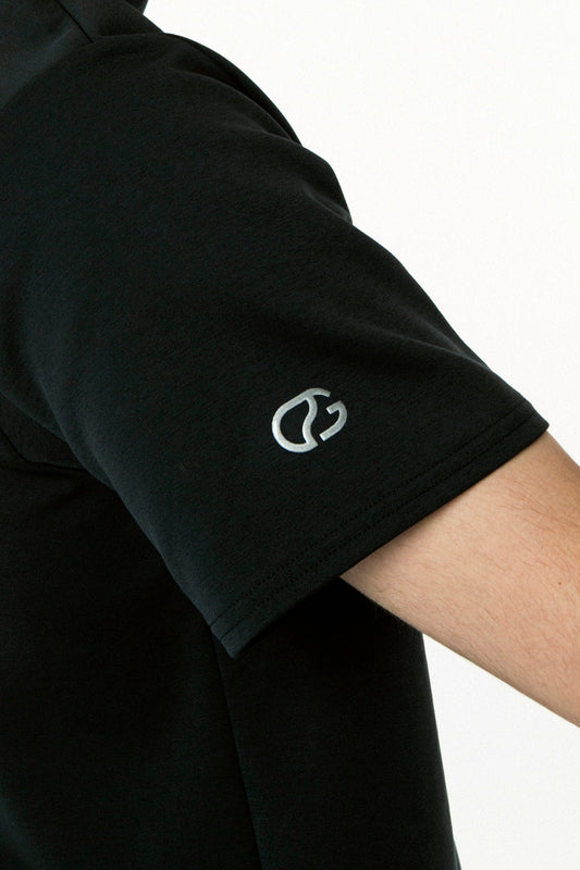モックネックショートスリーブ  CPGゴルフ メンズ 半袖 Tシャツ ゴルフウェア