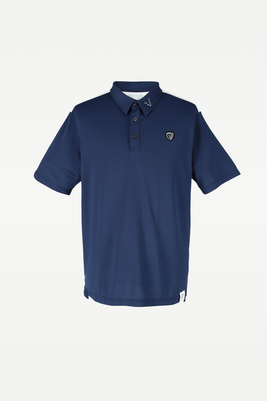 背中BIGロゴマークポロショートスリーブ  CPGゴルフ メンズ 半袖 Tシャツ ゴルフウェア