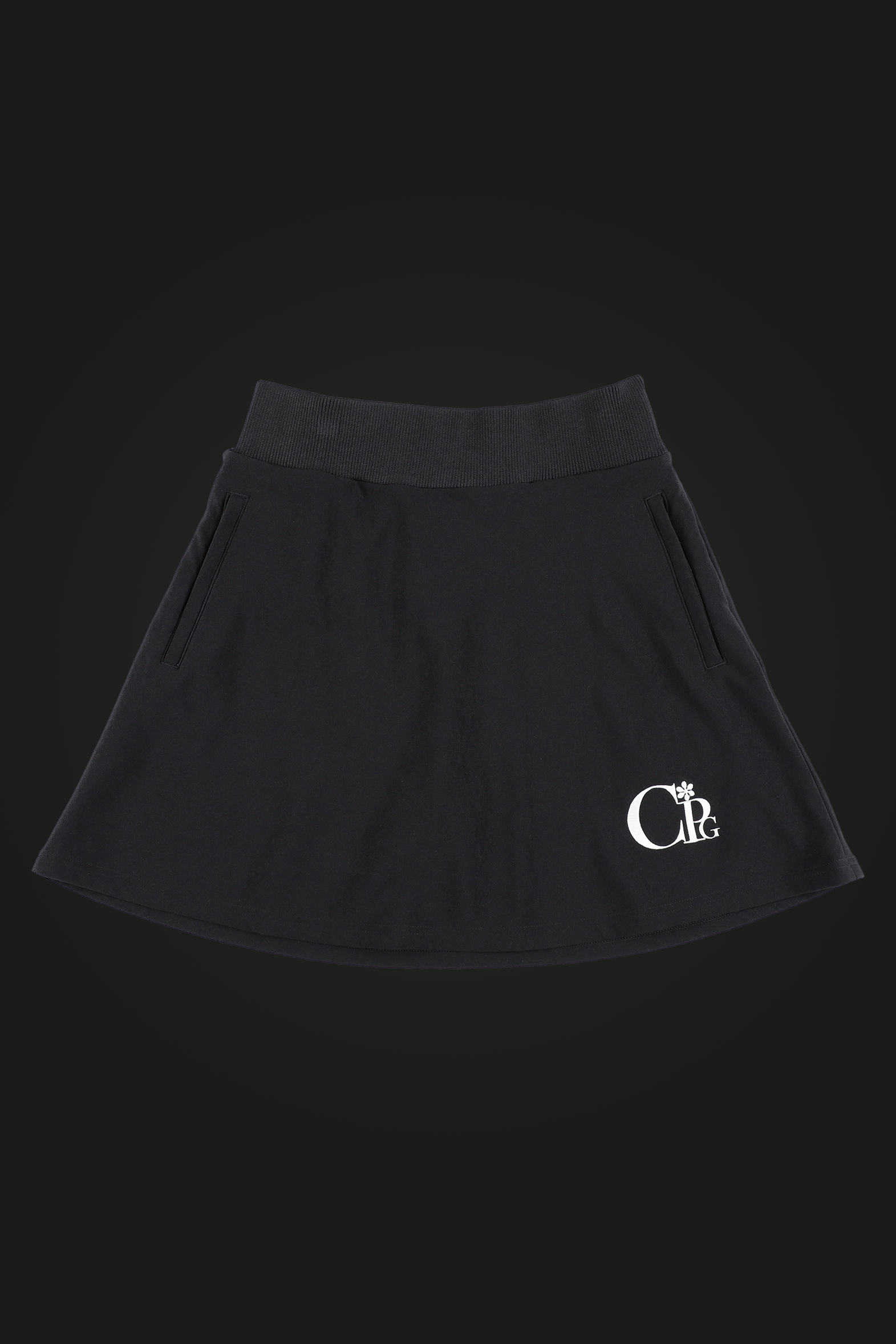 【9월 9일 이후 출하】 CHAIN ​​LOGO GRAPHICAL SKIRT(체인 로고 그래픽 스커트)