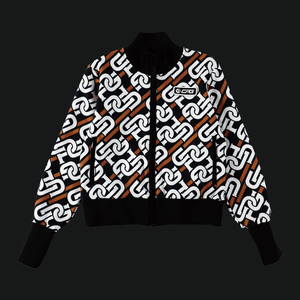 【9월 9일 이후 출하】 chain logo graphical blouson(체인 로고 그래픽 블루존)