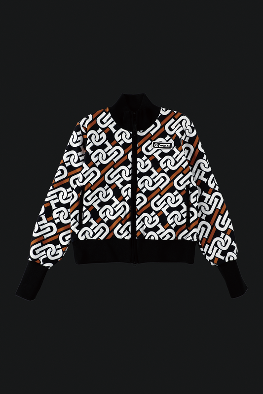 【9월 9일 이후 출하】 chain logo graphical blouson(체인 로고 그래픽 블루존)