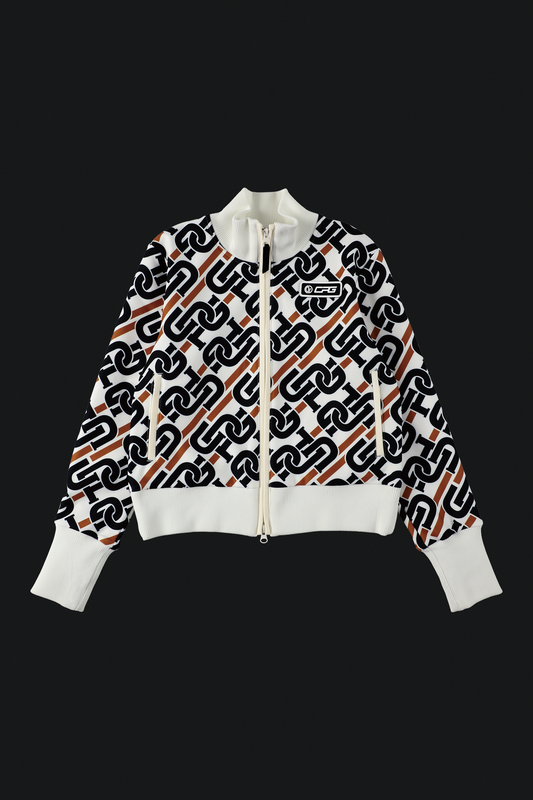 【9월 9일 이후 출하】 chain logo graphical blouson(체인 로고 그래픽 블루존)